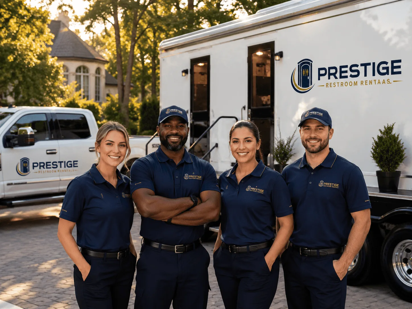 Trusted Luxury Portable Restrooms company in Easton, MO